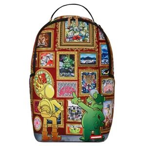 Sprayground The Great Gallery Backpack🔥New Black Bookbag School Bag